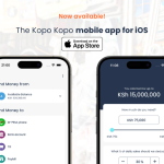 The Kopo Kopo mobile app is now available on App Store for iOS users